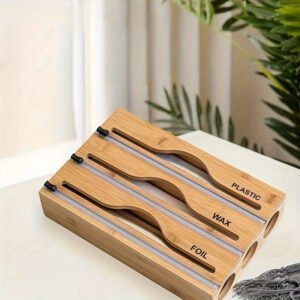 Distributeur d'emballages 3 en 1 avec coupe-papier
